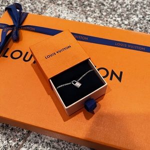 LV Sterling Silver Lockit Bracelet